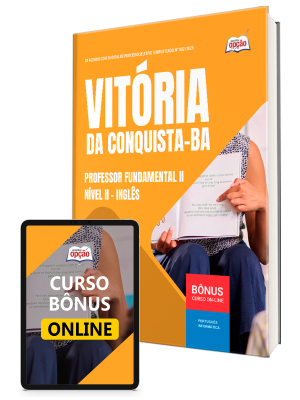 Apostila Prefeitura de Vitória da Conquista - BA 2026 - Professor Fundamental II Nível II - Inglês