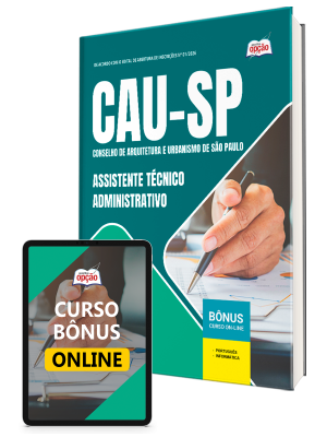Apostila CAU-SP 2026 - Assistente Técnico - Administrativo