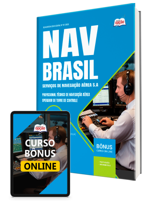 Apostila NAV Brasil 2026 - Profissional Técnico de Navegação Aérea - Operador de Torre de Controle