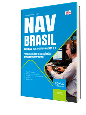 Apostila NAV Brasil 2026 - Profissional Técnico de Navegação Aérea - Operador de Torre de Controle