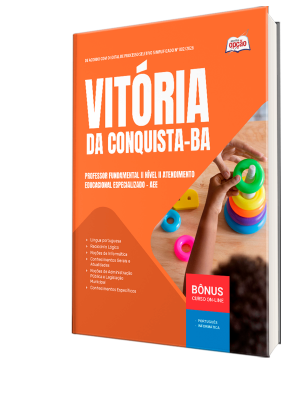 Combo Prefeitura de Vitória da Conquista - BA 2026 - Professor Fundamental II Nível II - Atendimento Educacional Especializado - AEE