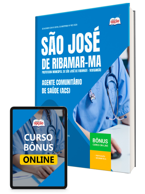 Apostila Prefeitura de São José de Ribamar-MA 2026 - Agente Comunitário de Saúde (ACS)