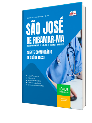 Apostila Prefeitura de São José de Ribamar-MA 2026 - Agente Comunitário de Saúde (ACS)