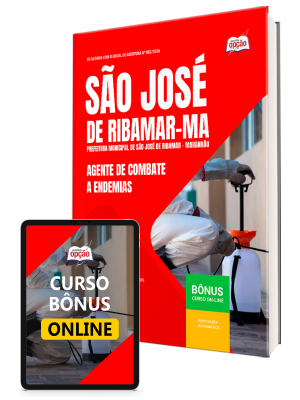 Apostila Prefeitura de São José de Ribamar-MA 2026 - Agente de Combate a Endemias