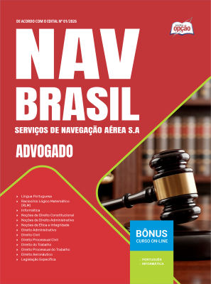 Apostila NAV Brasil 2026 - Advogado