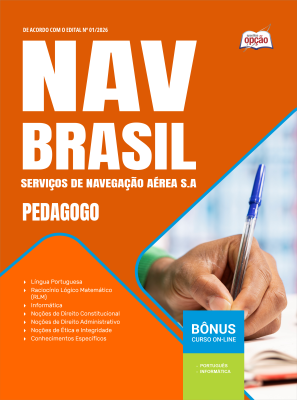 Apostila NAV Brasil 2026 - Pedagogo