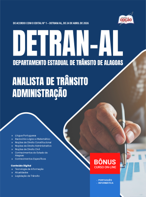Apostila DETRAN-AL 2026 - Analista de Trânsito - Administração