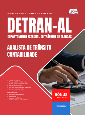Apostila DETRAN-AL 2026 - Analista de Trânsito - Contabilidade
