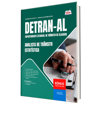 Apostila DETRAN-AL 2026 - Analista de Trânsito - Estatística
