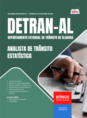Apostila DETRAN-AL 2026 - Analista de Trânsito - Estatística