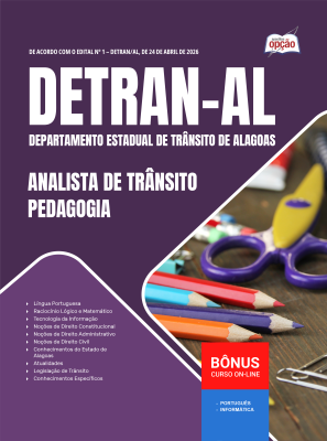 Apostila DETRAN-AL 2026 - Analista de Trânsito - Pedagogia