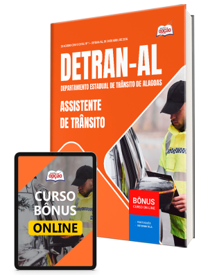 Apostila DETRAN-AL 2026 - Assistente de Trânsito - Qualquer Área de Formação
