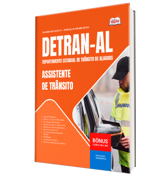 Apostila DETRAN-AL 2026 - Assistente de Trânsito - Qualquer Área de Formação