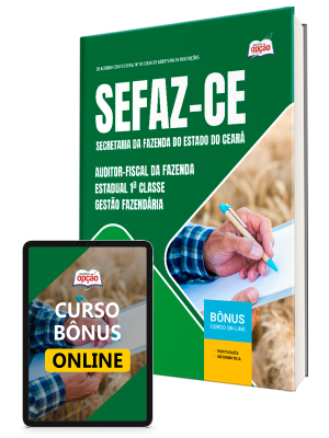 Apostila SEFAZ-CE 2026 - Auditor-Fiscal da Fazenda Estadual 1ª Classe - Gestão Fazendária