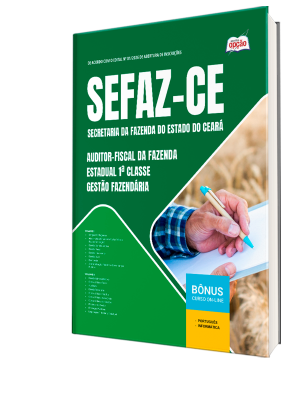 Apostila SEFAZ-CE 2026 - Auditor-Fiscal da Fazenda Estadual 1ª Classe - Gestão Fazendária