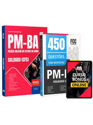 Combo PM-BA 2026 - Soldado (CFS)