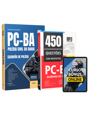 Combo PC-BA 2026 - Escrivão de Polícia