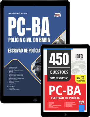 Combo PC-BA 2026 - Escrivão de Polícia