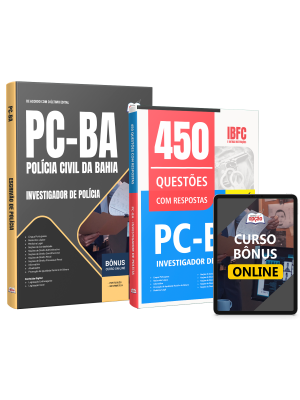 Combo PC-BA 2026 - Investigador de Polícia