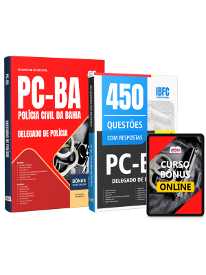 Combo PC-BA 2026 - Delegado de Polícia
