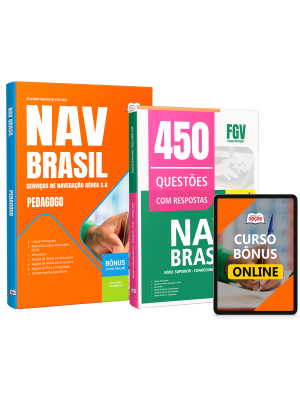 Combo NAV Brasil 2026 - Pedagogo