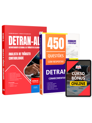 Combo DETRAN-AL 2026 - Analista de Trânsito - Contabilidade
