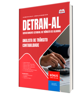 Combo DETRAN-AL 2026 - Analista de Trânsito - Contabilidade
