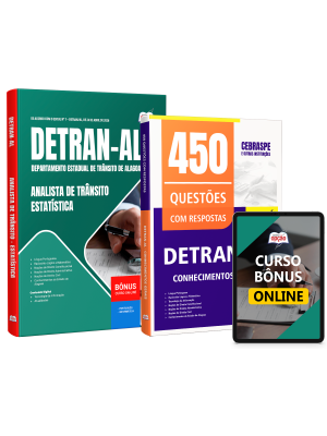 Combo DETRAN-AL 2026 - Analista de Trânsito - Estatística