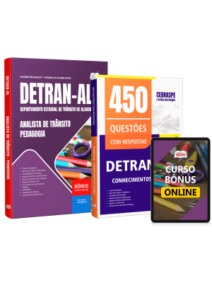 Combo DETRAN-AL 2026 - Analista de Trânsito - Pedagogia