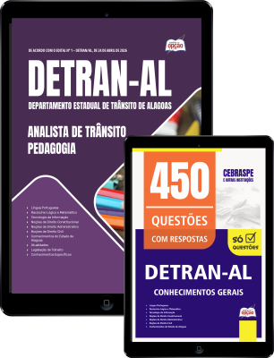 Combo DETRAN-AL 2026 - Analista de Trânsito - Pedagogia