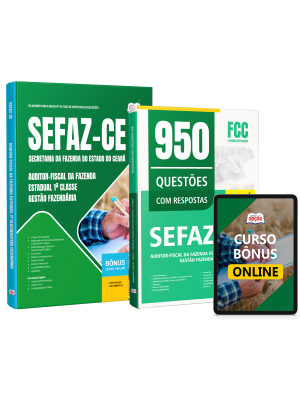 Combo SEFAZ-CE 2026 - Auditor-Fiscal da Fazenda Estadual 1ª Classe - Gestão Fazendária