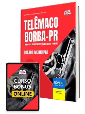 Apostila Prefeitura de Telêmaco Borba - PR 2026 - Guarda Municipal
