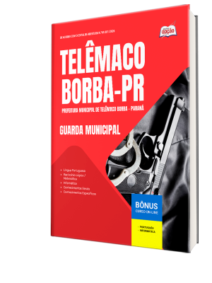 Apostila Prefeitura de Telêmaco Borba - PR 2026 - Guarda Municipal
