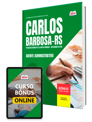 Apostila Prefeitura de Carlos Barbosa-RS 2026 - Agente Administrativo