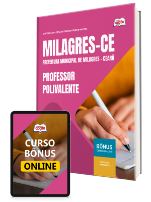 Apostila Prefeitura de Milagres-CE 2026 - Professor Polivalente