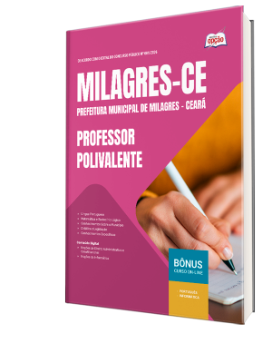 Apostila Prefeitura de Milagres-CE 2026 - Professor Polivalente