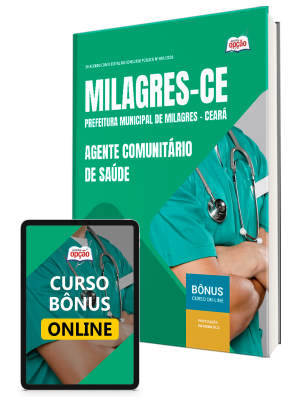 Apostila Prefeitura de Milagres-CE 2026 - Agente Comunitário de Saúde
