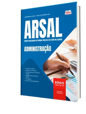 Apostila ARSAL 2026 - Analista de Regulação - Administração