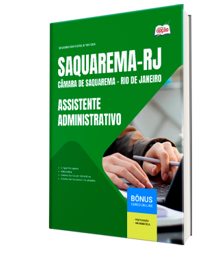 Apostila Câmara de Saquarema-RJ 2026 - Assistente Administrativo