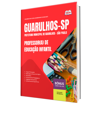 Apostila Prefeitura de Guarulhos - SP 2026 - Professor(a) de Educação Infantil