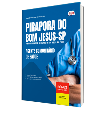 Apostila Prefeitura de Pirapora do Bom Jesus-SP 2026 - Agente Comunitário de Saúde