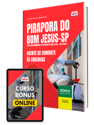 Apostila Prefeitura de Pirapora do Bom Jesus-SP 2026 - Agente de Combate às Endemias