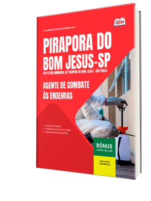 Apostila Prefeitura de Pirapora do Bom Jesus-SP 2026 - Agente de Combate às Endemias