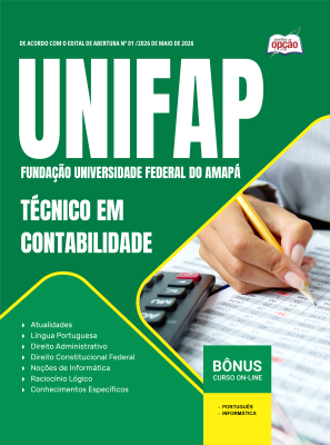 Apostila UNIFAP em PDF 2026 - Técnico em Contabilidade