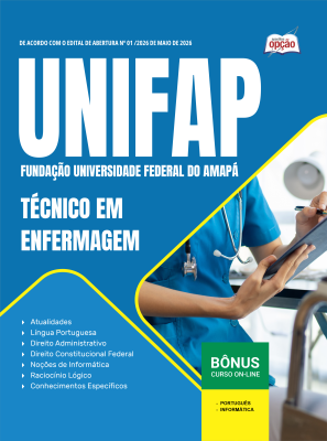 Apostila UNIFAP em PDF 2026 - Técnico em Enfermagem