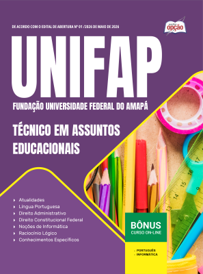 Apostila UNIFAP 2026 - Técnico em Assuntos Educacionais