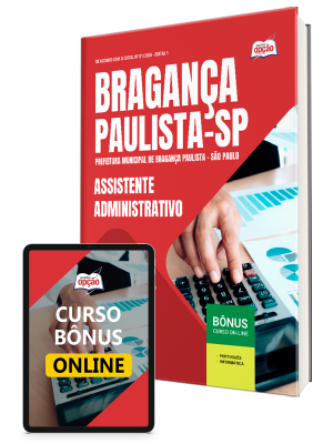 Apostila Prefeitura de Bragança Paulista - SP 2026 - Assistente Administrativo