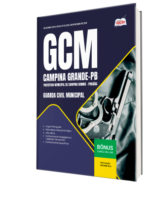Apostila Prefeitura de Campina Grande - PB 2026 - Guarda Civil Municipal