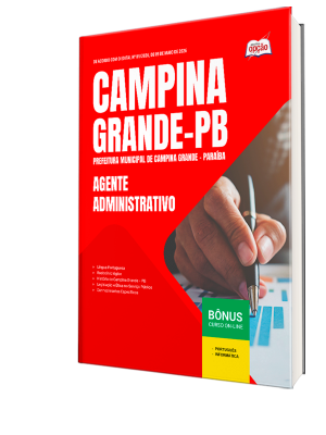 Apostila Prefeitura de Campina Grande - PB 2026 - Agente Administrativo