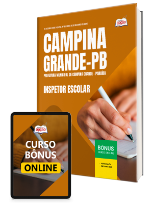 Apostila Prefeitura de Campina Grande - PB 2026 - Inspetor Escolar